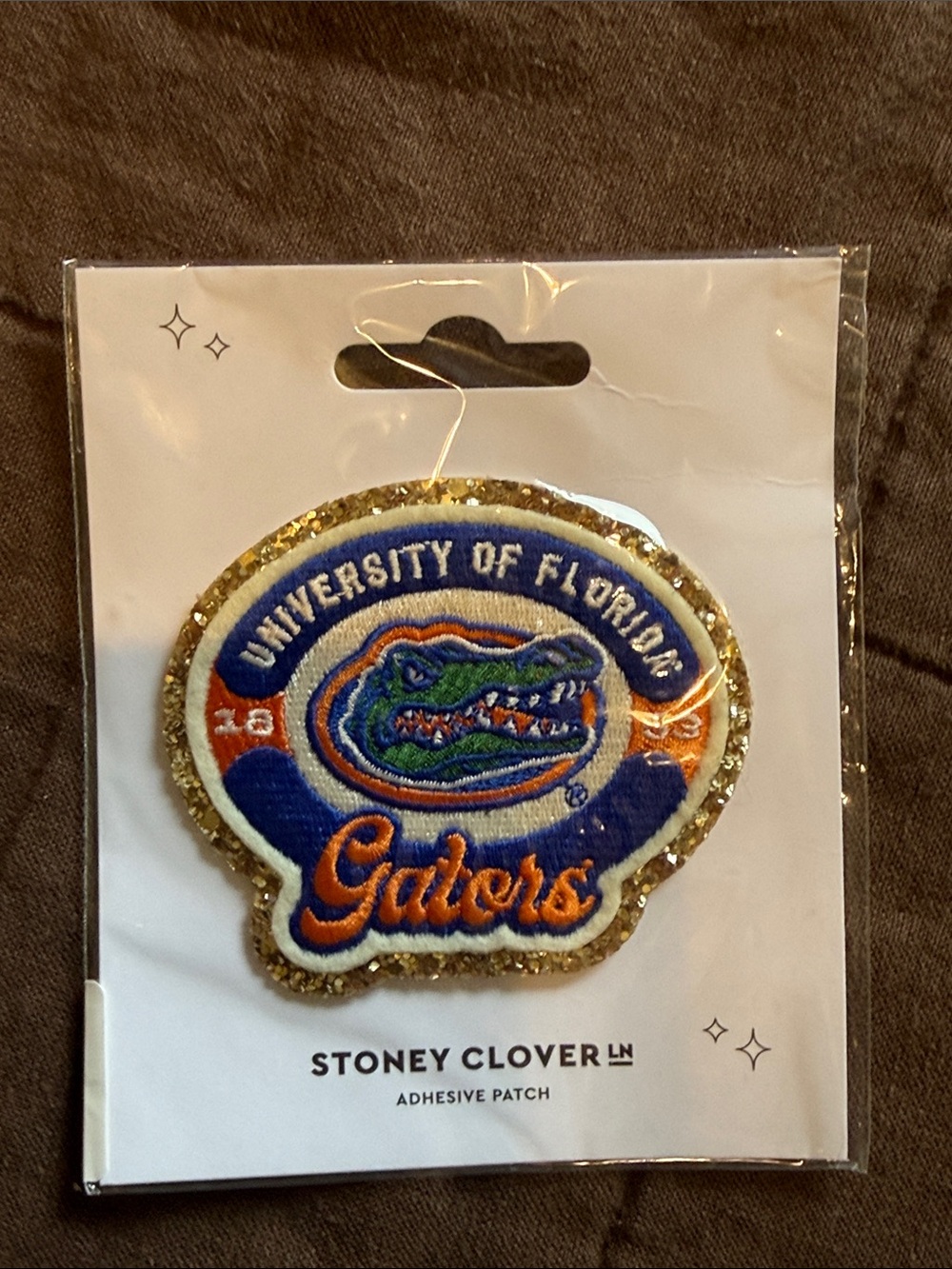 NWT Stoney Clover Lane University of Florida Gators Logo Adhesive Patch